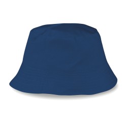 Cappellino miramare in cotone blu royal personalizzato K18020BL