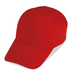 Cappellino golf 5 pannelli rosso personalizzato K18024R Cappellino golf 5 pannelli rosso personalizzato K18024R