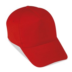 Cappellino golf 5 pannelli rosso personalizzato K18024R Cappellino golf 5 pannelli rosso personalizzato K18024R