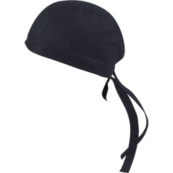 Cappellino a bandana nero personalizzato K18036N Cappellino a bandana nero personalizzato K18036N