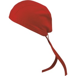 Cappellino a bandana rosso personalizzato K18036R Cappellino a bandana rosso personalizzato K18036R
