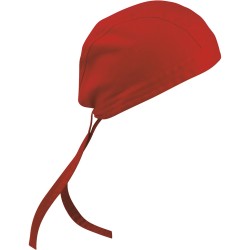 Cappellino a bandana rosso personalizzato K18036R Cappellino a bandana rosso personalizzato K18036R