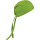 Cappellino a bandana verde acido personalizzato K18036VA