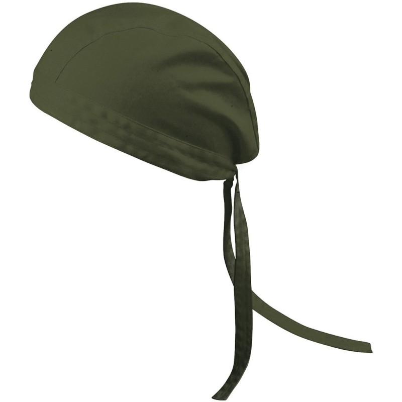 Cappellino a bandana verde militare personalizzato K18036VM