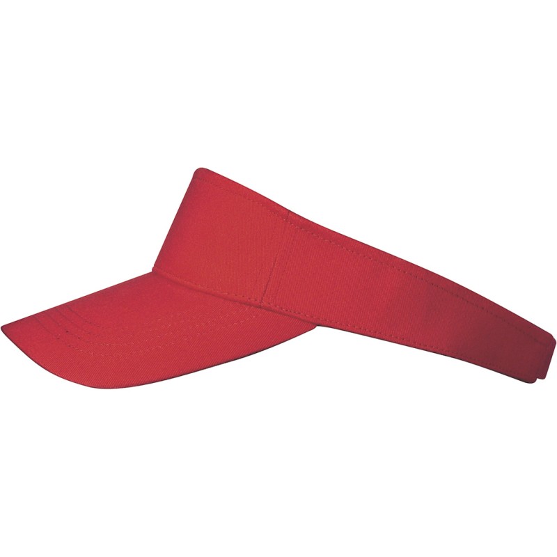 Cappellino visiera rosso personalizzato K18037R Cappellino visiera rosso personalizzato K18037R