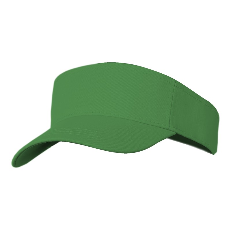 Cappellino visiera verde personalizzato K18037V Cappellino visiera verde personalizzato K18037V