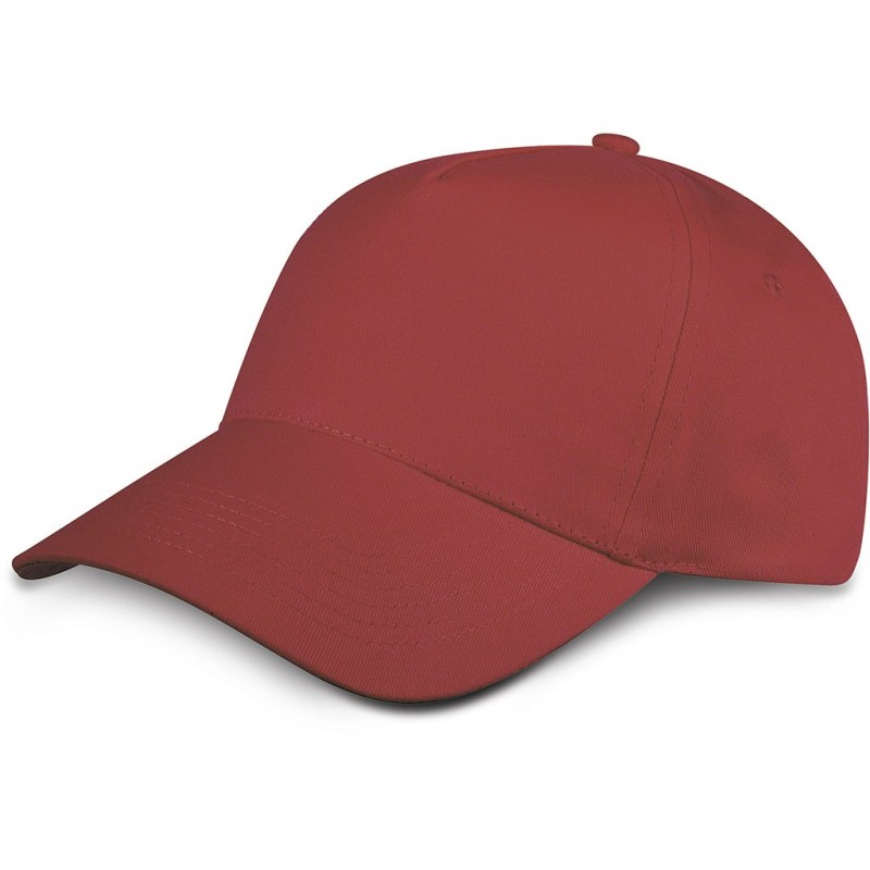 Cappellino golf 5 pannelli bordeaux personalizzato K18040BO