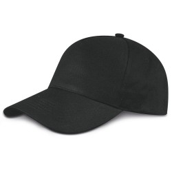 Cappellino golf 5 pannelli nero personalizzato K18040N Cappellino golf 5 pannelli nero personalizzato K18040N