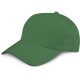Cappellino golf 5 pannelli verde personalizzato K18040V