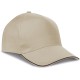 Cappellino 5 pannelli kaki personalizzato K18045KA
