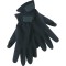 Guanti in pile blu navy personalizzato K18059NY