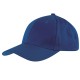 Cappellino 6 pannelli blu royal personalizzato K18061BL