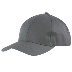Cappellino 6 pannelli grigio personalizzato K18061GR Cappellino 6 pannelli grigio personalizzato K18061GR