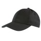 Cappellino 6 pannelli nero personalizzato K18061N