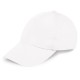 Cappellino 6 pannelli bianco personalizzato K18063B