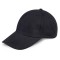 Cappellino 6 pannelli nero personalizzato K18063N