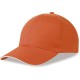 Cappellino 6 pannelli arancione personalizzato K18064A