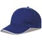 Cappellino 6 pannelli blu royal personalizzato K18064BL