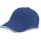 Cappellino 6 pannelli blu royal personalizzato K18065BL