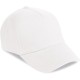 Cappellino 5 pannelli bianco personalizzato K18066B