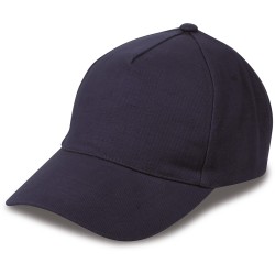 Cappellino 5 pannelli blu navy personalizzato K18066NY Cappellino 5 pannelli blu navy personalizzato K18066NY