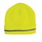 Cappellino zuccotto reflex colori fluorescenti in acrilico giallo personalizzato K18068G