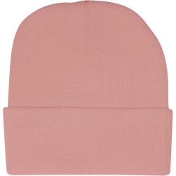Cappellino zuccotto in acrilico rosa personalizzato K18070RS Cappellino zuccotto in acrilico rosa personalizzato K18070RS