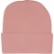 Cappellino zuccotto in acrilico rosa personalizzato K18070RS