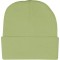 Cappellino zuccotto in acrilico verde salvia personalizzato K18070SA