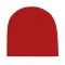 Cappellino in acrilico a costine rosso personalizzato K18071R