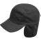Cappellino 4 pannelli nero personalizzato K18075N