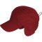 Cappellino 4 pannelli rosso personalizzato K18075R