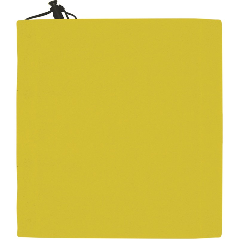 Fascia multiuso in pile giallo personalizzato K18076G Fascia multiuso in pile giallo personalizzato K18076G