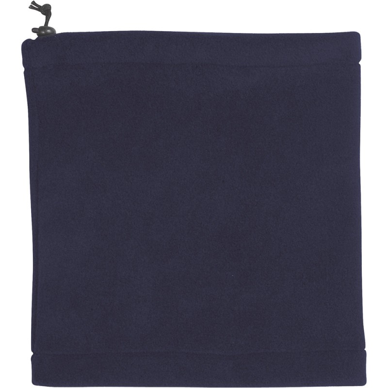 Fascia multiuso in pile blu navy personalizzato K18076NY