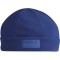 Cappellino zuccotto in pile blu royal personalizzato K18077BL