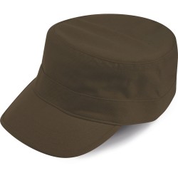 Cappellino militare in marrone personalizzato K18091M