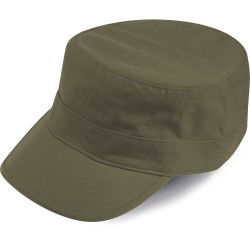Cappellino militare in verde militare personalizzato K18091VM