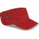 Cappellino militare sandwich rosso personalizzato K18095R Cappellino militare sandwich rosso personalizzato K18095R