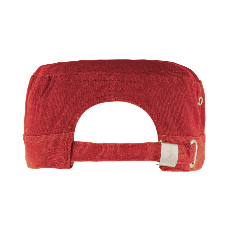 Cappellino militare sandwich rosso personalizzato K18095R Cappellino militare sandwich rosso personalizzato K18095R