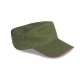 Cappellino militare sandwich verde militare personalizzato K18095VM Cappellino militare sandwich verde militare personalizzato K18095VM
