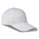 Cappellino 6 pannelli bianco personalizzato K18096B