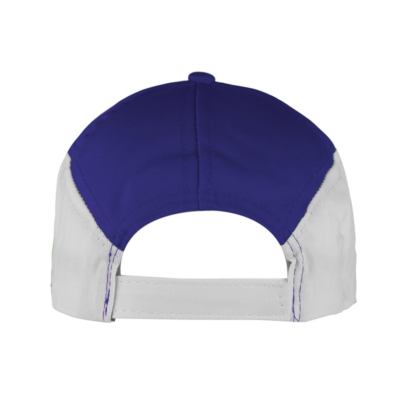 Cappellino 8 pannelli blu royal personalizzato K18097BL Cappellino 8 pannelli blu royal personalizzato K18097BL