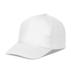 Cappellino 6 pannelli bianco personalizzato K18104B Cappellino 6 pannelli bianco personalizzato K18104B