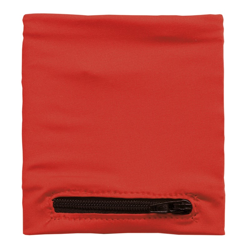 Polsino elasticizzato in lycra rosso personalizzato K18107R Polsino elasticizzato in lycra rosso personalizzato K18107R