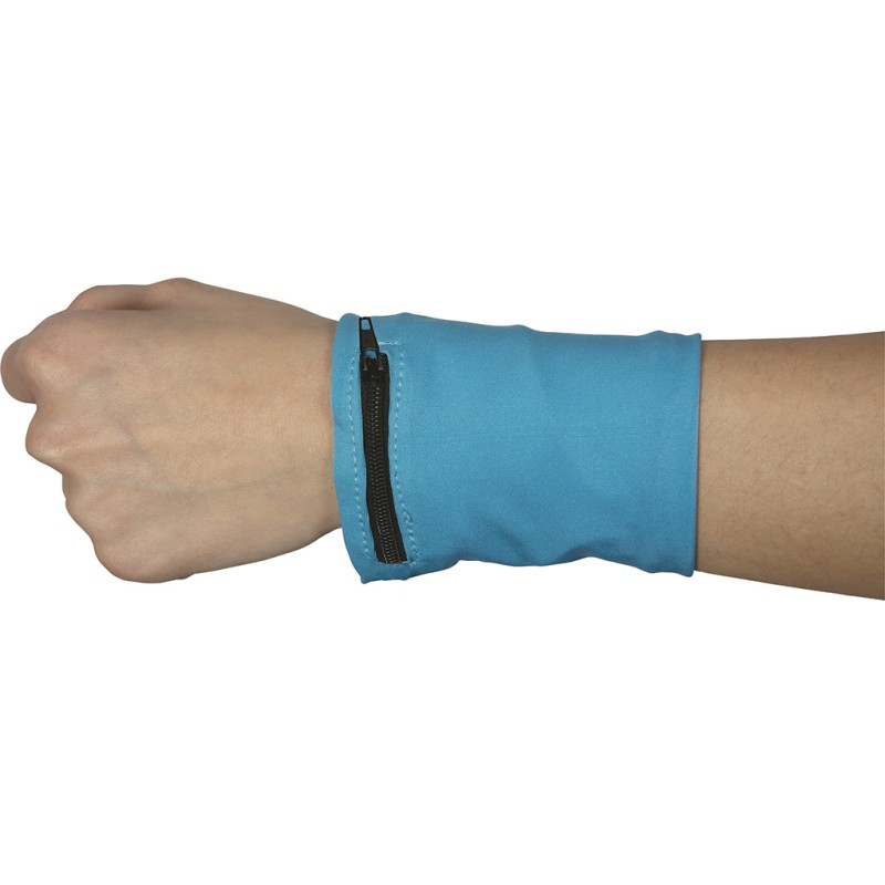 Polsino elasticizzato in lycra blu sky personalizzato K18107SK Polsino elasticizzato in lycra blu sky personalizzato K18107SK