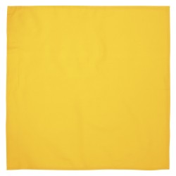 Bandana classica giallo personalizzato K18108G