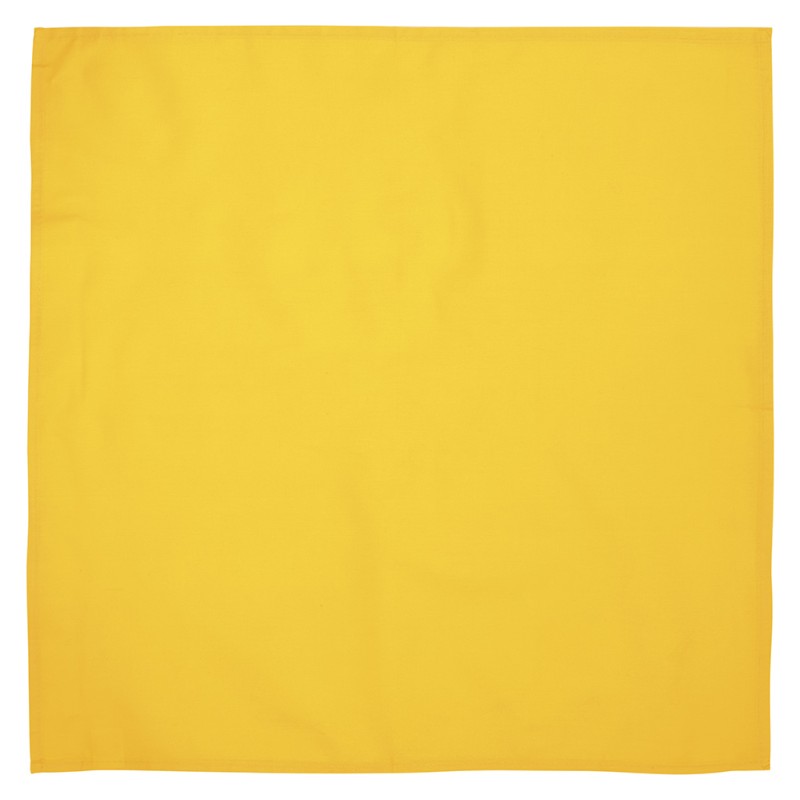 Bandana classica giallo personalizzato K18108G