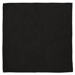 Bandana classica nero personalizzato K18108N