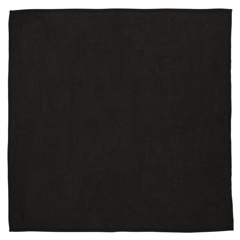 Bandana classica nero personalizzato K18108N