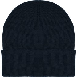 Cappellino zuccotto in rpet blu navy personalizzato K18116NY